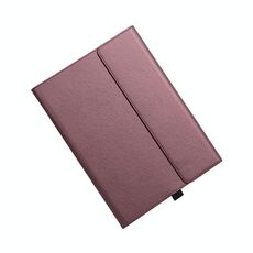 Per Microsoft Surface Pro 7/7+ Texture in microfibra in microfibratura in microfibratura in pelle a flip orizzontale con slot e supporto per penne (rosso)