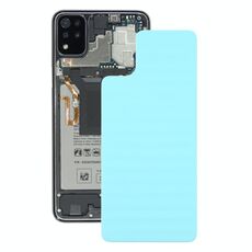 Rivestimento batteria posteriore per LG K42 LMK420 LM-K420 LMK420H LM-K420H LMK420E LM-K420E LMK420Y LM-K420Y (blu)