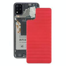 Rivestimento della batteria posteriore per LG K42 LMK420 LM-K420 LMK420H LM-K420H LMK420E LM-K420E LMK420Y LM-K420Y (rosso)