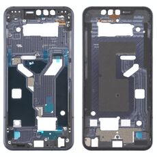 Cornice anteriore LCD Piastra di lunetto per LG G8S Thinq LMG810 LM-G810 LMG810EAW (nero)