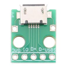 10 PCS Micro USB a 5pin 2.54mm connettore femmina connettore test