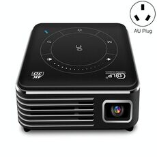 P11 4K HD DLP mini proiettore 3D 4G + 32G Smart Micro Proiettore conveniente, Stile: AU Plug (Nero)