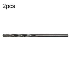 10 PCS Mano Electric Drill Shock Drill Drill Mescolo a parete Terreno Cemento da parete Punta da parete Bit, Modello: Maniglia rotonda 4x76mm