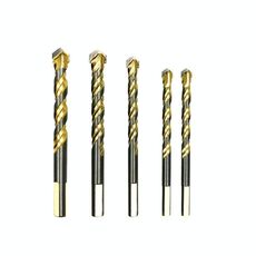 6mm + 6mm + 8 mm + 10mm + 12mm King Plated King Puncio in porcellana Brick Glass Brick Drill Twist Twist Triangle Drill
