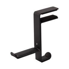 JD039 Clip in metallo Auricolare Holder Desktop Headset Gancio (nero)