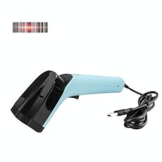 Scanner per codici a barre portatile con stoccaggio, modello: cablato bidimensionale