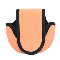 2 pezzi Acqua a forma di goccia a forma di pesca Cassa protettiva in neoprene Borsa a ruota di pesce (arancione)
