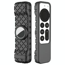 2 PCS Telecomando Cover protettivo all-inclusive, modello applicabile: per Apple TV 4K (nero)
