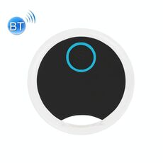 2 PCS S8 Round Bluetooth Anti-Lost Device Device Tasto Deposito bagagli Allarme a due vie (nero)
