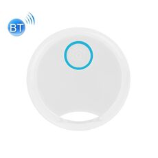 2 PCS S8 Round Bluetooth Anti-Lost Device Device Tasto Deposito bagagli Dispositivo di tracciamento a due vie (bianco)