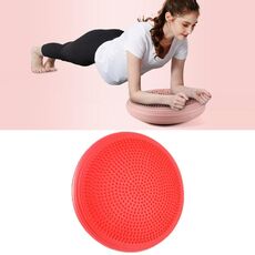 Yoga Balance Mat Foot Massage Balance Ball Ball Dispositivo di addestramento per riabilitazione della caviglia (rosso)