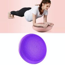 Yoga Balance Tappetino per il pedale Bilancio Balla Ball Ball Avvocabile Dispositivo di addestramento (viola)