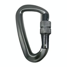 2 pz AD802N 8 cm in lega di alluminio alpinismo fibbia a forma di zaino a forma di zanna da arrampicata per esterni hammock fibbia di sicurezza, consegna casuale a colori