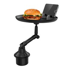 Tavolo da pranzo multifunzione porta in tazza dell'automobile, stile lungo