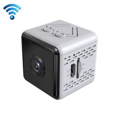 X6D 720P Wireless Home Mini Surveillance Camera, Supporto a infrarossi Night Vision & Motion Detection & TF Card (Bianco)