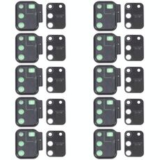 Per Samsung Galaxy S10 Lite SM-G770 Copriobiettivo fotocamera 10 pezzi (nero)