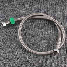 4 PCS 40 cm Cappello in acciaio 304 Acciaio inossidabile Metallo in metallo Tubo del tubo WC Acqua scaldabagno caldo e freddo Tubo ad alta pressione 4/8 pollici DN15 Tubo di collegamento