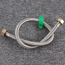 2 pz 2m Cappello in rame 304 in acciaio inox metallo in acciaio inox tubo flessibile zecca per acqua scaldabagno caldo e freddo tubo ad alta pressione 4/8 pollici DN15 tubo di collegamento