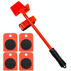 CY-0102 5 in 1 Domestica Bed Moving Object Object Moving Puley Mobili Shifter Portatore multifunzione, modello: rosso (150 kg)