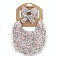 Set di fascia da asciugamano bifacciale stampato in cotone per bambini (DP021-13)