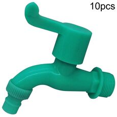 10 pz Tutto il rubinetto di lavatrice con congelamento in plastica 1/2 pollice (consegna colore casuale)