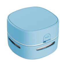 Aspirapolvere del desktop portatile portatile di stile della batteria del hardcover 3W del hardcover (blu)