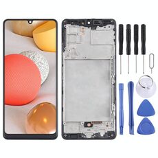 Schermo LCD TFT per Samsung Galaxy A42 5G SM-A426 Digitizer Assemblaggio completo con cornice che non supporta l'identificazione delle impronte digitali