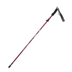 Tanerdd TR-D0001 Trekking Poles in lega di alluminio pieghevole corrimano per esterni trekking bastoncini da passeggio (modello corto (rosso))