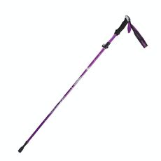 Tanerdd TR-D0001 Trekking Poles in lega di alluminio pieghevole corrimano per esterni Trekking Bastoncini da passeggio (modello corto (viola))