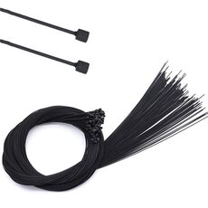 4 pezzi TrLreq Mountain Road Bicycle Teflon Internal Line Bilancia Auto Core, Specifiche: Spostamento anteriore universale 1.55m (nero)