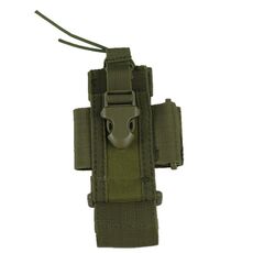 Borsa all'aperto Walkie Talkie Borsa per cellulare Mini Borsa in vita Borsa GRATUITA (Military)