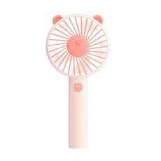 Ventilatore portatile portatile MF003 USB Bear (rosa)