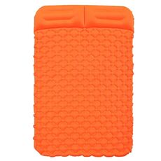 Ordinario Tipo Outdoor Camping Periferico Periferica Gonfiabile Gommone TPU Doppia letto doppio, Dimensioni: 195 x 119 x 16cm (arancione)