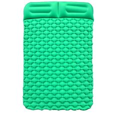 Ordinario Tipo Outdoor Camping Periferico Periferica Cuscino gonfiabile TPU Letto matrimoniale gonfiabile, Dimensioni: 195 x 119 x 16cm (smeraldo)
