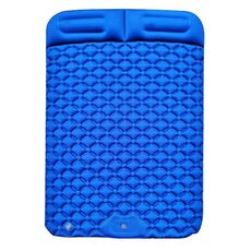 Campeggio all'aperto Campeggio Automatico Automatico Automatico Gommone Gommone Gommone Gommone Letto matrimoniale, Dimensioni: 195 x 119 x 16cm (Blu scuro)