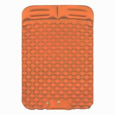 Campeggio all'aperto Campeggio Automatico Automatico Automatico Gommone Gommone Portable TPU Letto matrimoniale, Dimensioni: 195 x 119 x 16cm (arancione)