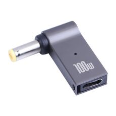100W USB-C / TYPE-C femmina a DC 5,5 x 2,5 mm Adattatore di ricarica per computer per Lenovo