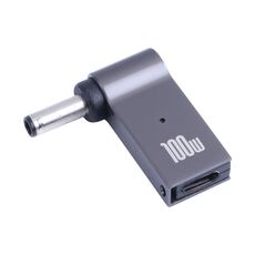 100W USB-C / Type-C femmina a DC 4.5x3.0mm Adattatore per carica computer maschio per Dell