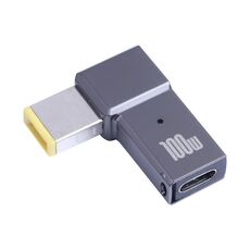 100W USB-C / Type-C femminile a grande adattatore da computer quadrato per Lenovo