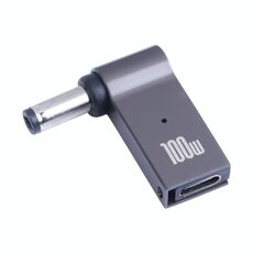100W USB-C / Type-C femmina a DC 5,5 x 2.1mm Adattatore di ricarica computer maschio