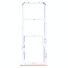 Per Samsung Galaxy M51 SM-M515 Vassoio per scheda SIM + Vassoio per scheda SIM + Vassoio per scheda Micro SD (Argento)