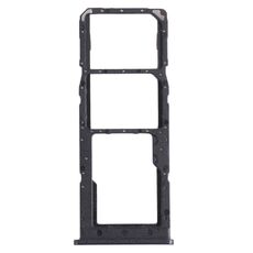 Per Samsung Galaxy M12 SM-M127 Vassoio scheda SIM + Vassoio scheda SIM + Vassoio scheda micro SD (Nero)