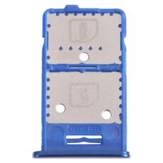 Per Samsung Galaxy M31s SM-M317 Vassoio per scheda SIM + Vassoio per scheda SIM + Vassoio per scheda Micro SD (Blu)