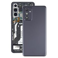 Cover posteriore batteria per Samsung Galaxy A82 con obiettivo fotocamera (nero)