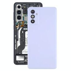 Cover posteriore batteria per Samsung Galaxy A82 con obiettivo fotocamera (viola)