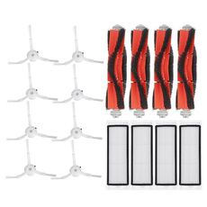16 pezzi / set Pennello principale + spazzola laterale + filtro Haipa per xiaomi / robok robot spazzante