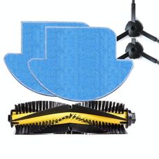 5 pz / set Smart Sweeper Rull Brush Pennello + Spazzola laterale + MOP per ILife V7S Pro