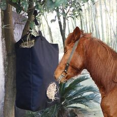2 pezzi borsa da fieno alimentazione sacchetto di cavallo stabile grande borsa comoda di paglia da cavallo