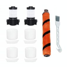 Aspirapolvere tenuto in mano Spazzola principale + piccola spazzola + filtro + Replacement Sponge per Shark IF100 (8 pc / insieme)