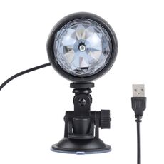 Lampada a LED rotante da 3W USB colorato